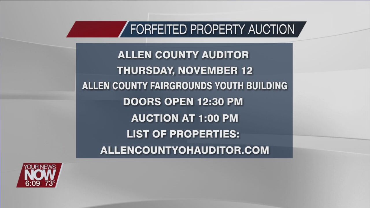 Allen County Auditor to hold forfeited property auction